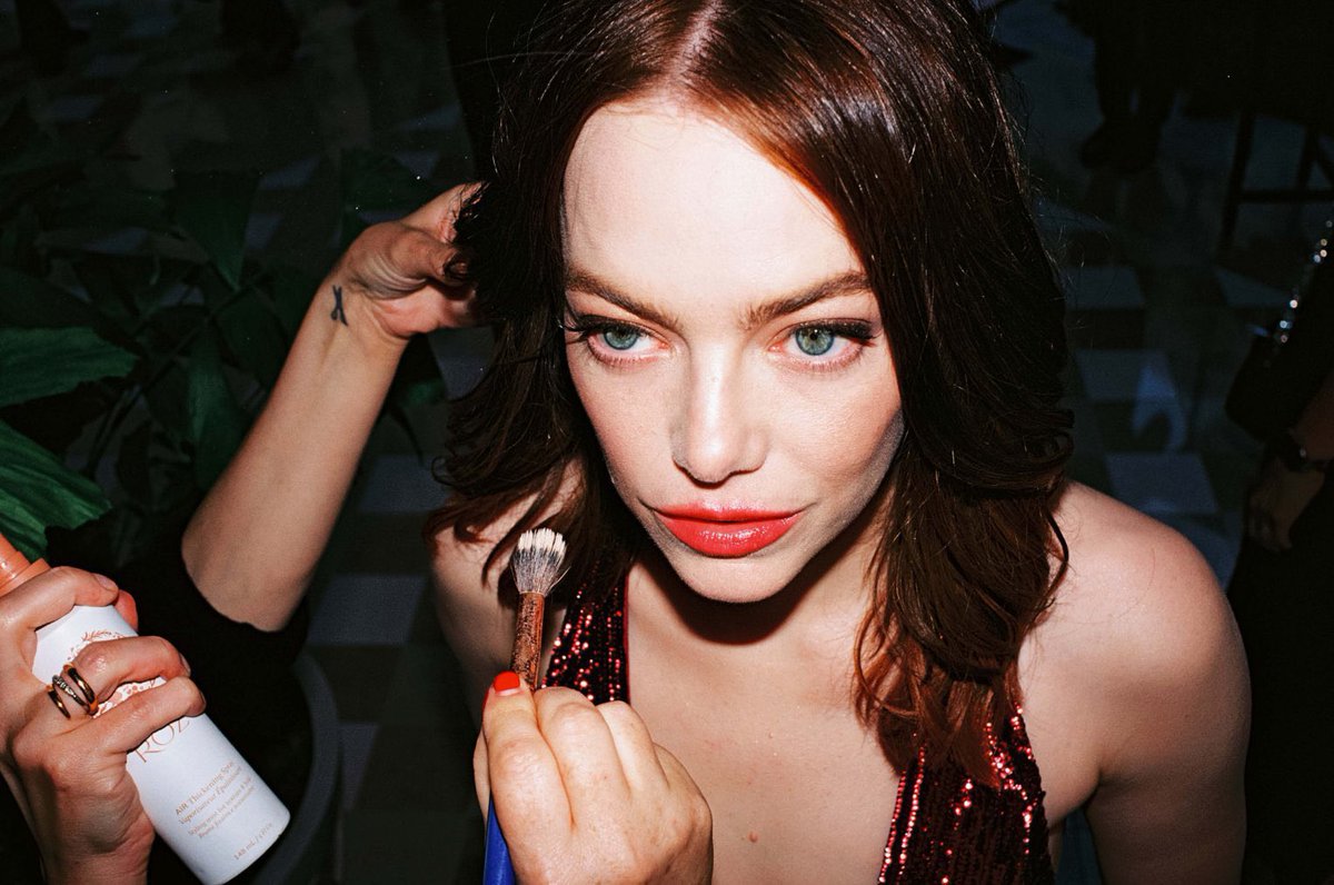 Emma Stone photographed by Frances Planes at the Cannes Film Festival.