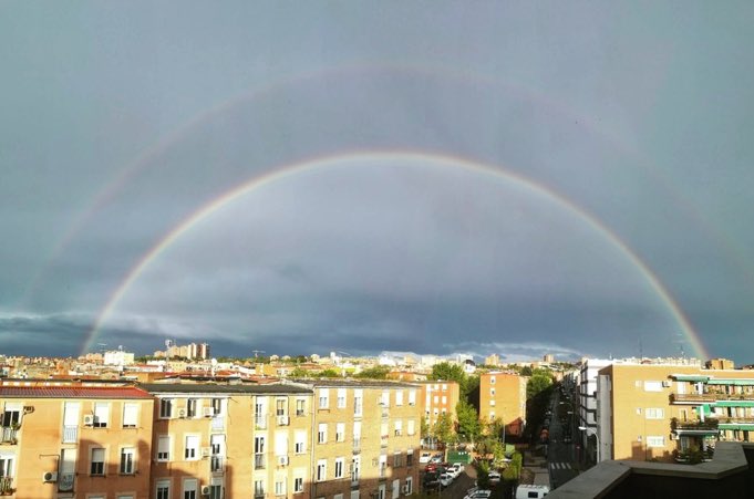 Madrid, Spain. 🌈