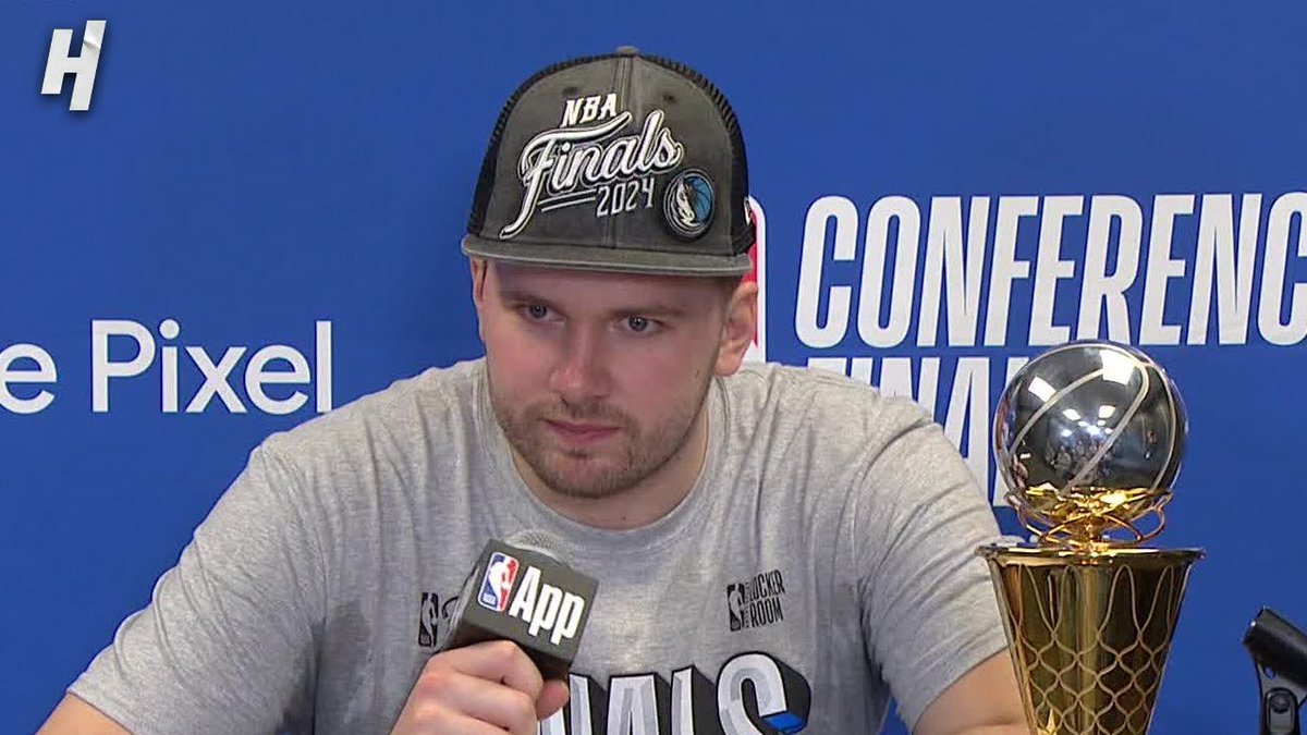 Interviewer: "Growing up watching the NBA Finals late at night, what does it mean to you?"

Luka Doncic: "I didn't watch cause it was 4 in the morning and I had school the next day"

Every European felt this 😭
