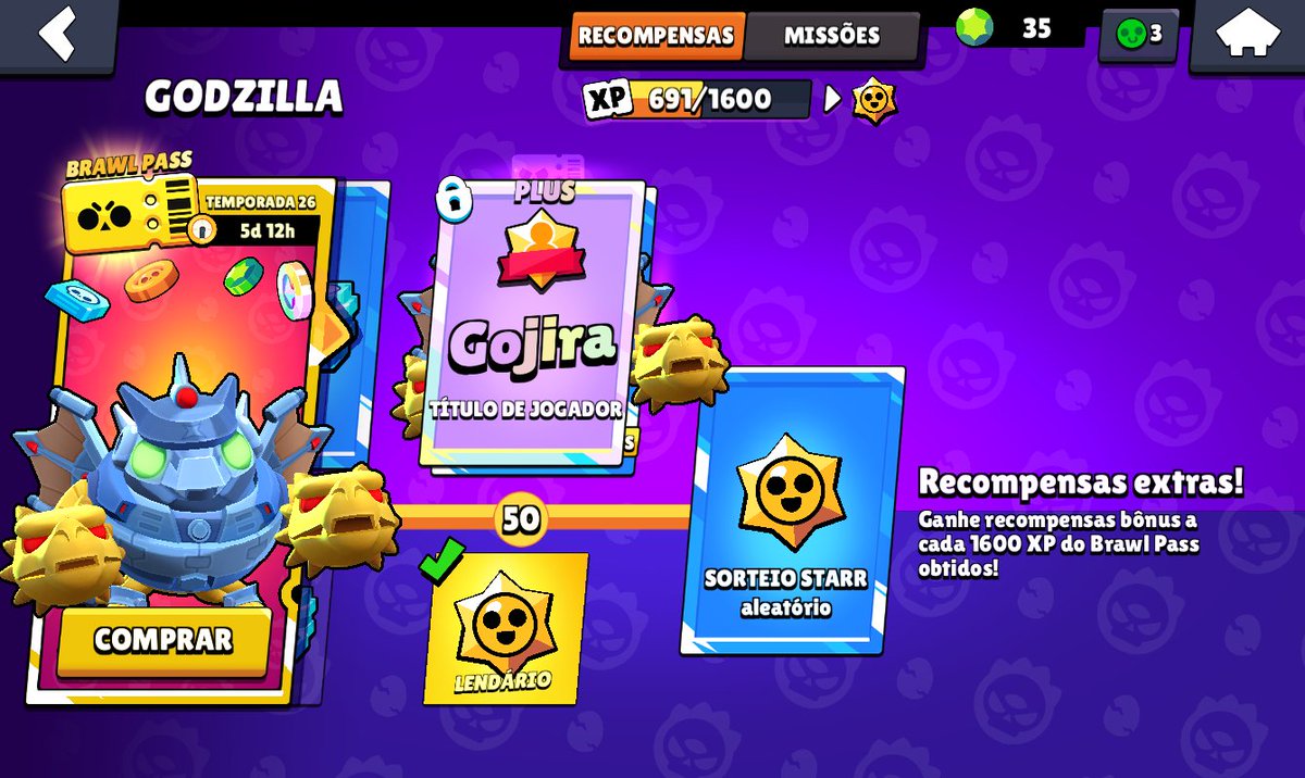 RAIO749's tweet photo. #Brawlstars  completei o passe https://t.co/h3eMEDx08B