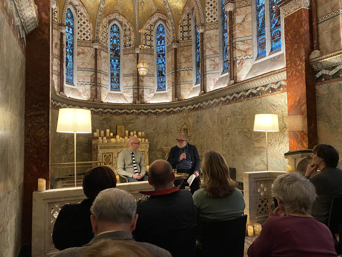 A beautiful setting for the London launch of @MumblinDeafRo’s enchanting Ghost Mountain with David Collard in ever-fine form hosting. Plus the added bonus of meeting @orlaowenwriting in person!