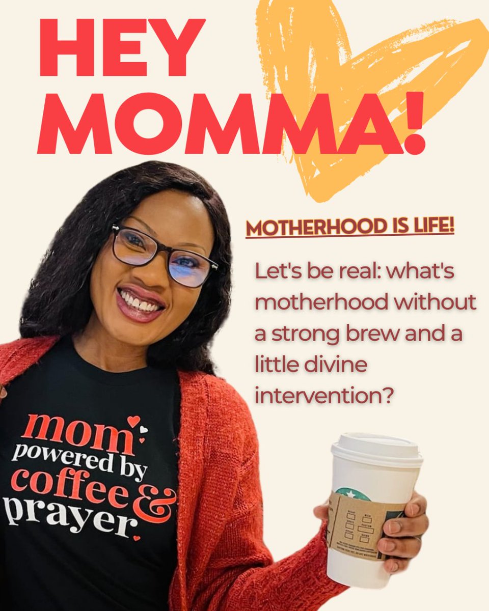 emergeliveexp's tweet photo. Mom: A title just above queen. 👸🏾 Rock it with our exclusive Motherhood apparel. Coffee ☕️must've been a prerequisite for motherhood. 😄 #momlife #butfirstcoffee https://t.co/lRspeELW4g