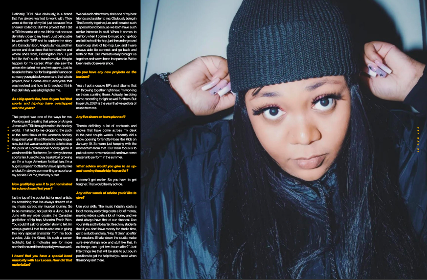 IanMcB519's tweet photo. Issue #4 of @Def_Magazine_ dropped today! I interviewed Scarborough-based rapper/songwriter
@freekeysha for the mag! #DEFMagazine #Issue4 #KeyshaFreshh #Scarborough #hiphop https://t.co/gqtHigZtBA
