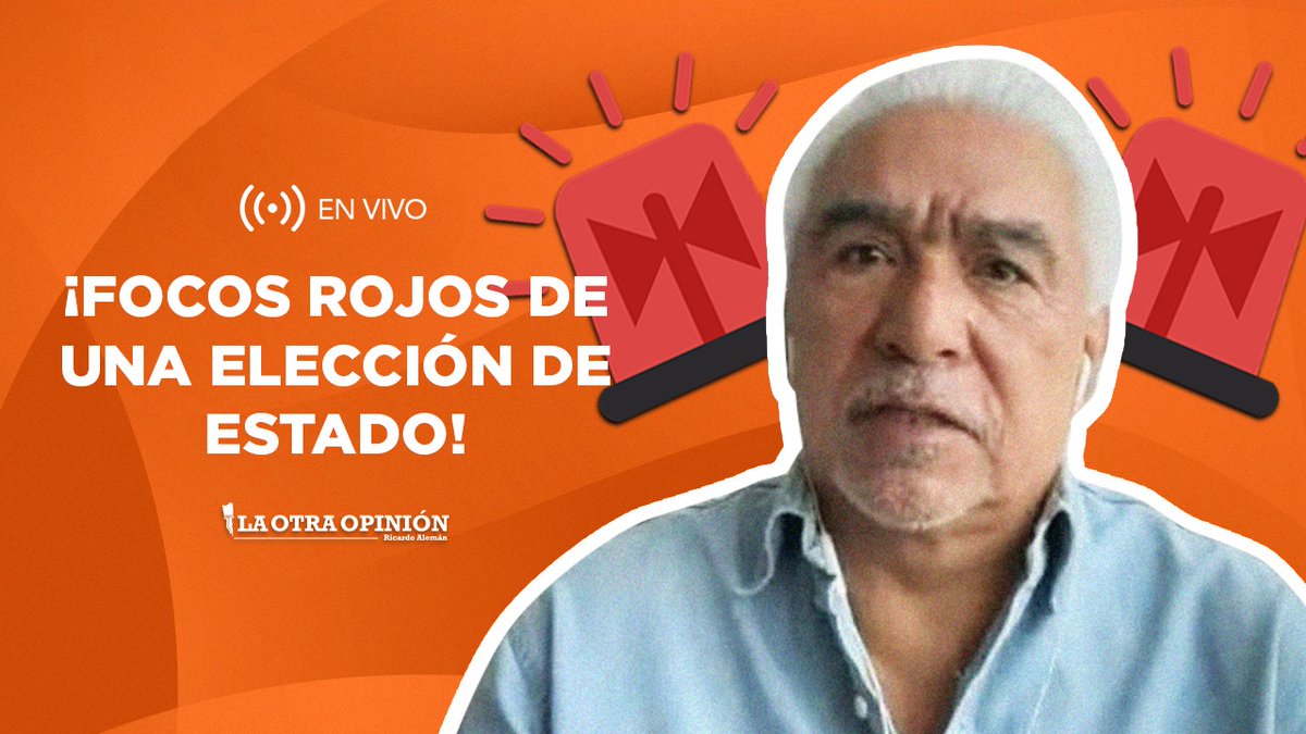 #Video📹 | ¡FOCOS ROJOS DE UNA ELECCIÓN DE ESTADO! | La Otra Opinión youtube.com/live/7cD8NtU1l…