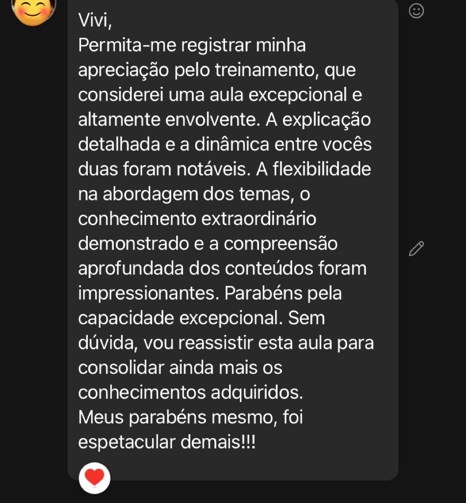 viviisb's tweet photo. Ministrei um treinamento hoje, junto com uma amiga no escritório. Estávamos super nervosas, mas aparentemente ninguém percebeu. 🙏🏻 Haha
E esse foi um feedback de um dos nossos colegas do escritório, meu coração ficou quentinho. ❤️❤️ https://t.co/Gd3spvL04T