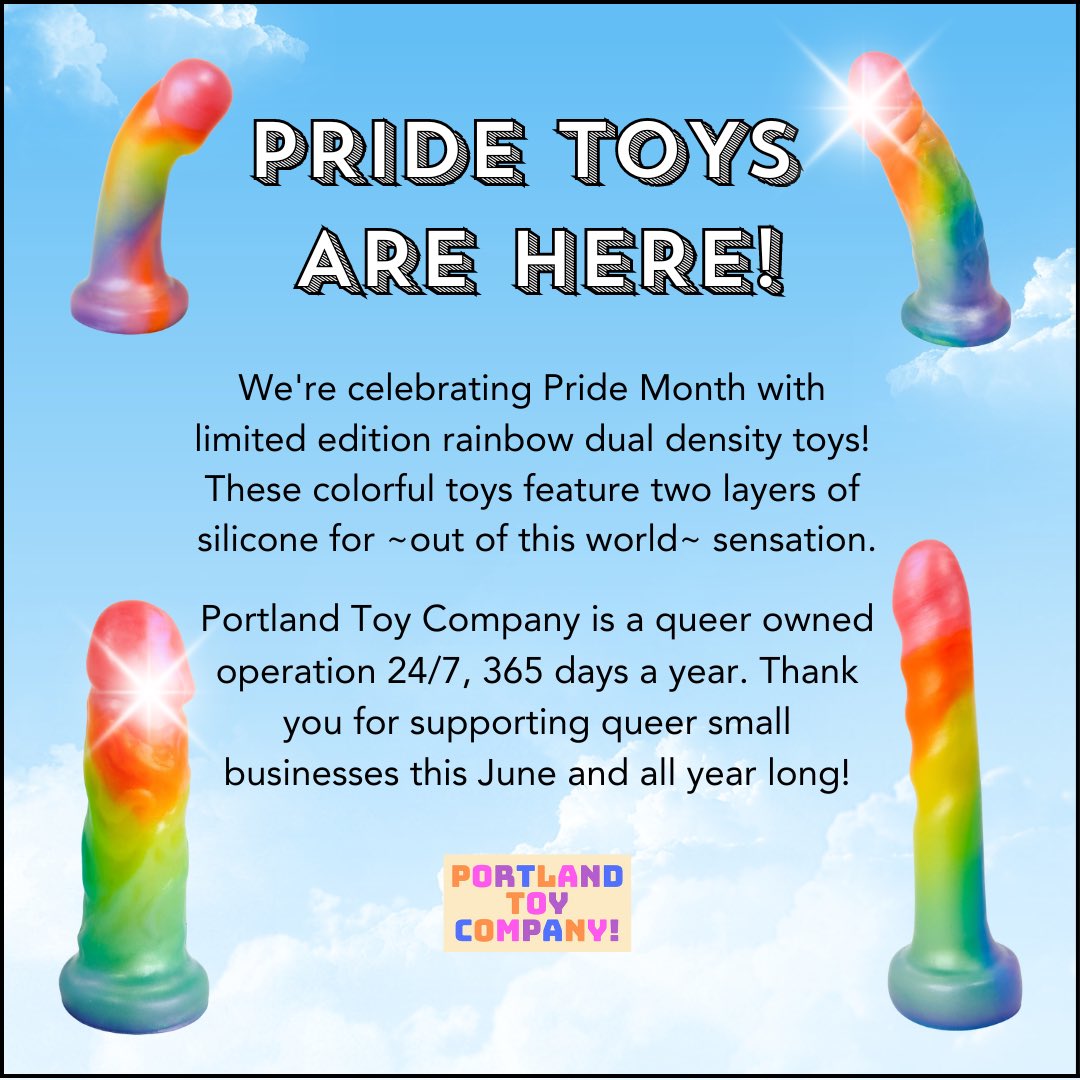 Made some rainbow toys for June 😘