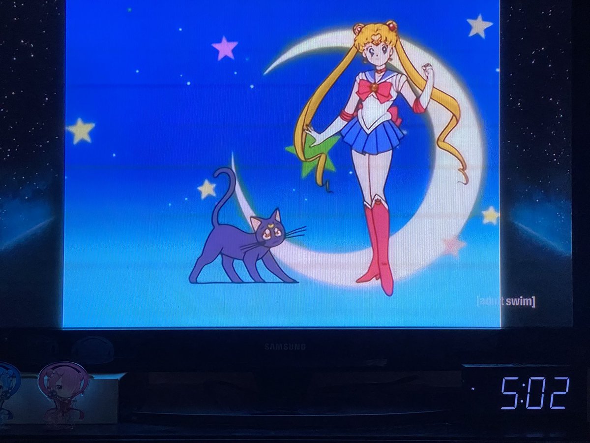 Took almost 20 years to get back on the air but it was worth it! #SailorMoon #Toonami