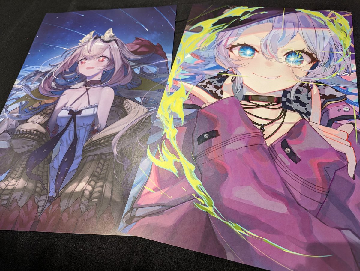 「nasa and michiru prints came in! 」|minsのイラスト
