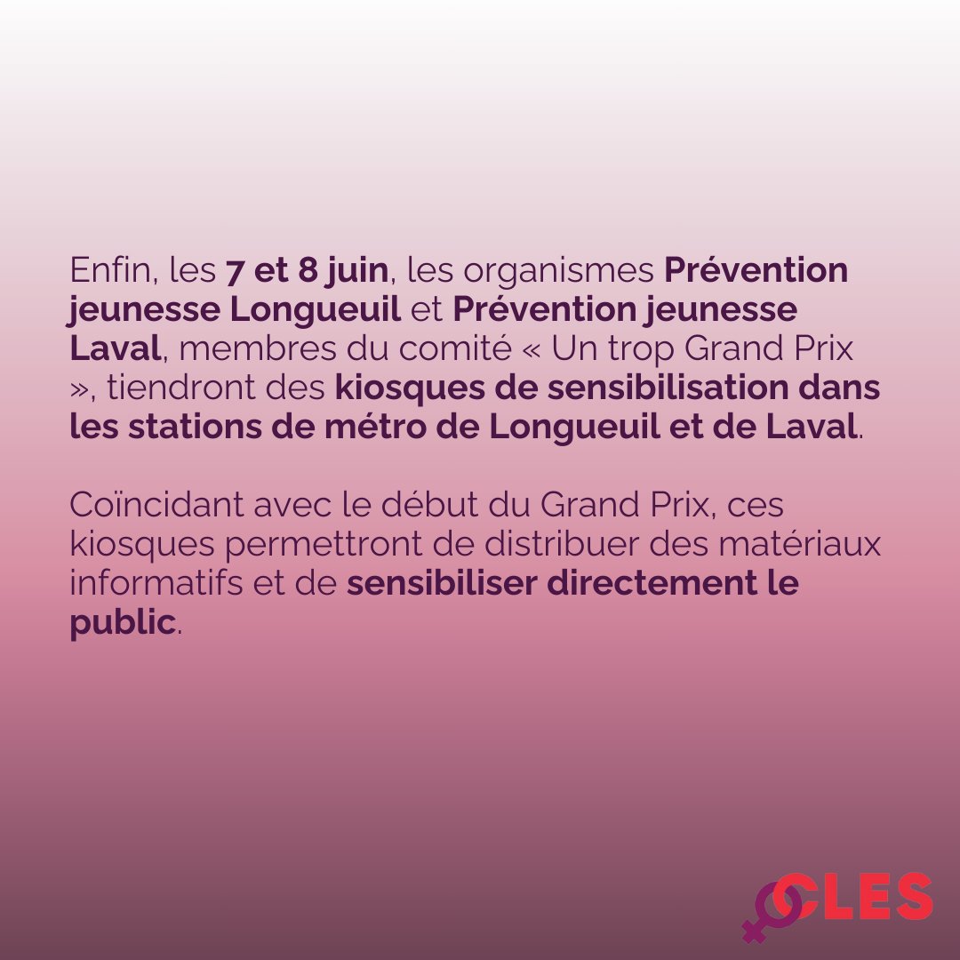 Participez aux ateliers et conférences ce weekend durant le 4e Congrès mondial pour la lutte contre l'exploitation sexuelle des femmes et des filles. Le lien est en bio ! ✊

#exploitationsexuelle #formule1 #EqualityinAction #CAPWorldCongress