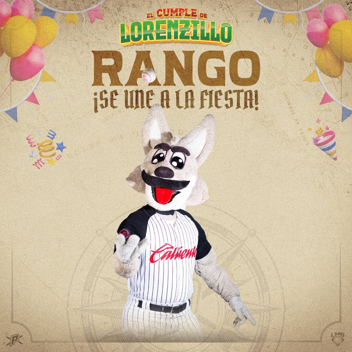 ¡Siguen las sorpresas para el #CumpleDeLorenzillo!

#Rango, la mascota de #CalienteDeDurango, también viene a celebración del 4 al 6 de junio, no puedes faltar, compra tus boletos hoy en boletomovil.com