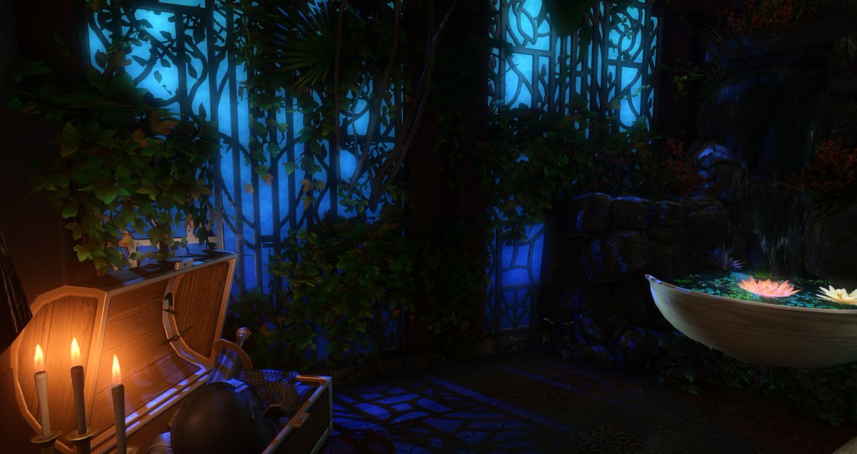 (S) An old castle ruin with a throne for a drk main. ☺️

Light - Twintania - Empyrium - W13 - P58

#FFXIVHousing #FinalFantasyXIV #hgxiv #ff14 #ff14ハウジング #FFXIV #HousingEden