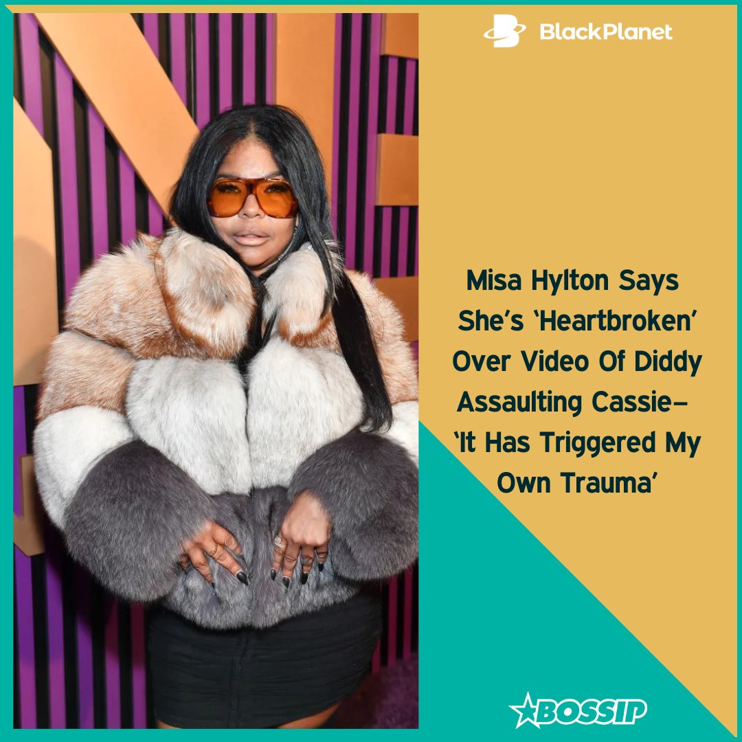 Misa Hylton, the mother of #Diddy’s firstborn son, shared her feelings about the damning video of her ex assaulting #Cassie Ventura. “It has triggered my own #trauma,” shared the stylist who added that the mogul “needs help.”  bit.ly/4bI4fs8
