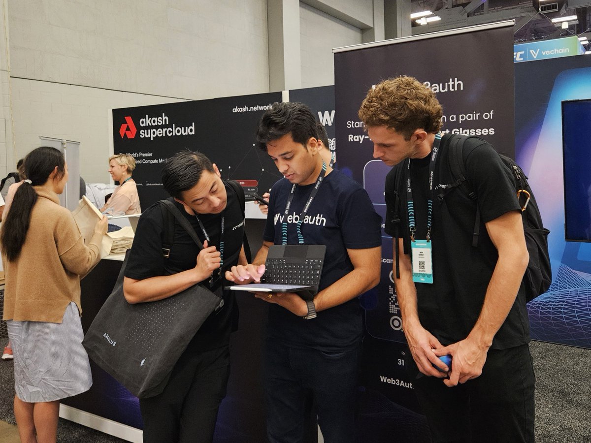 Web3Auth's tweet image. That’s a wrap for #Consensus2024! 

Here are some highlights from our booth at 1701. 

Thank you to everyone who stopped by - your enthusiasm made the event a success, and we loved connecting with each one of you.

Till next time, Humans. 😉