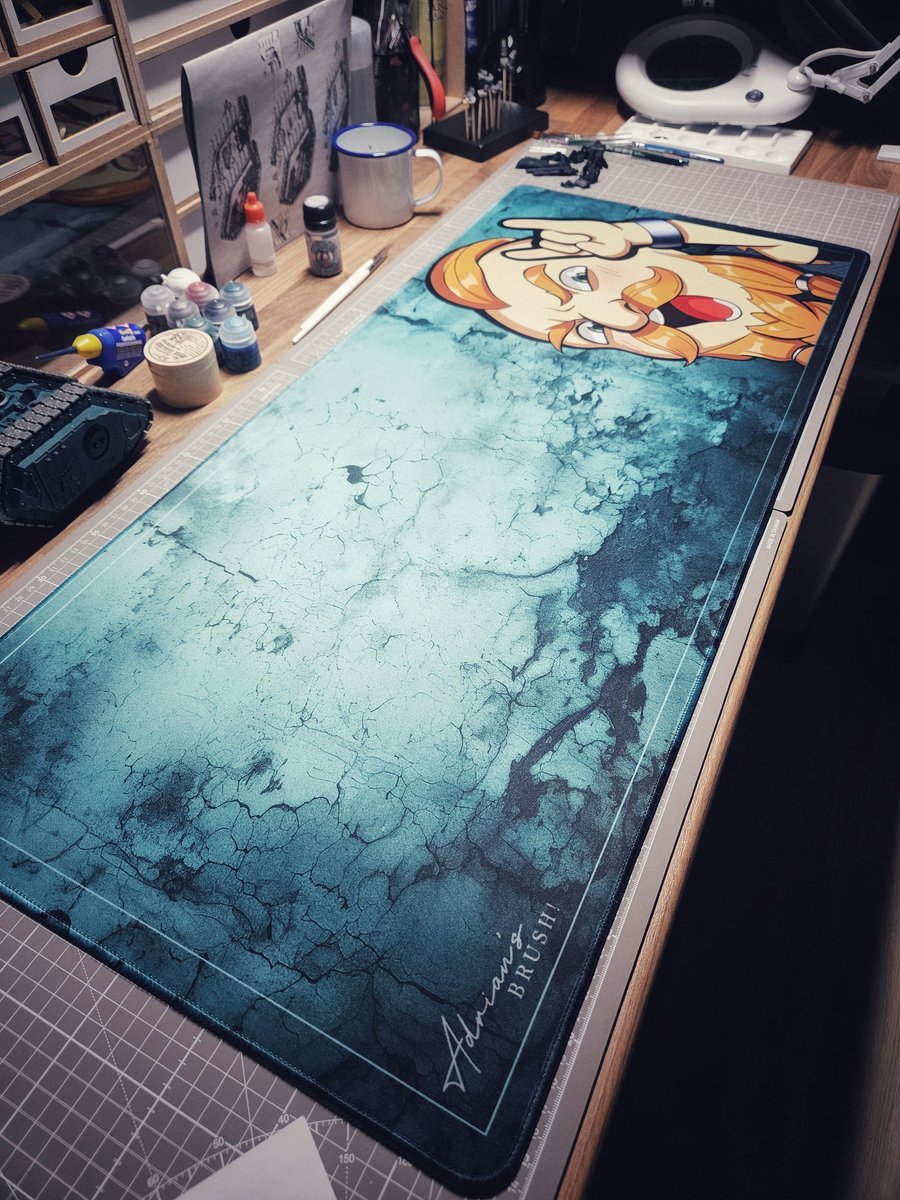 OH YEAH!
look at this....

My new mouse pad from <a href="/Levely_nl/">Levely</a> arrived, it's my own design how cool is that!

Also thanks to <a href="/Tofusenshiart/">🌿 Tofusenshi</a> for designing that beautiful emoji, she does some fantastic art and designs so check out her work.

#grateful #levely_nl #tofusenshiart