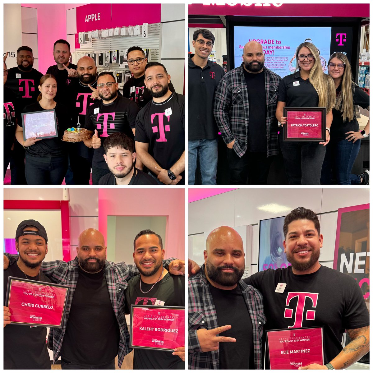Congrats to these rockstars for earning themselves Q1 WC! You guys dominated! Thank you for your commitment to excellence! 💣 <a href="/TMobile/">T-Mobile</a> @JacksonTingley <a href="/EddiePryor7/">Eddie Pryor</a> <a href="/ChartierDoug/">Doug Chartier</a>