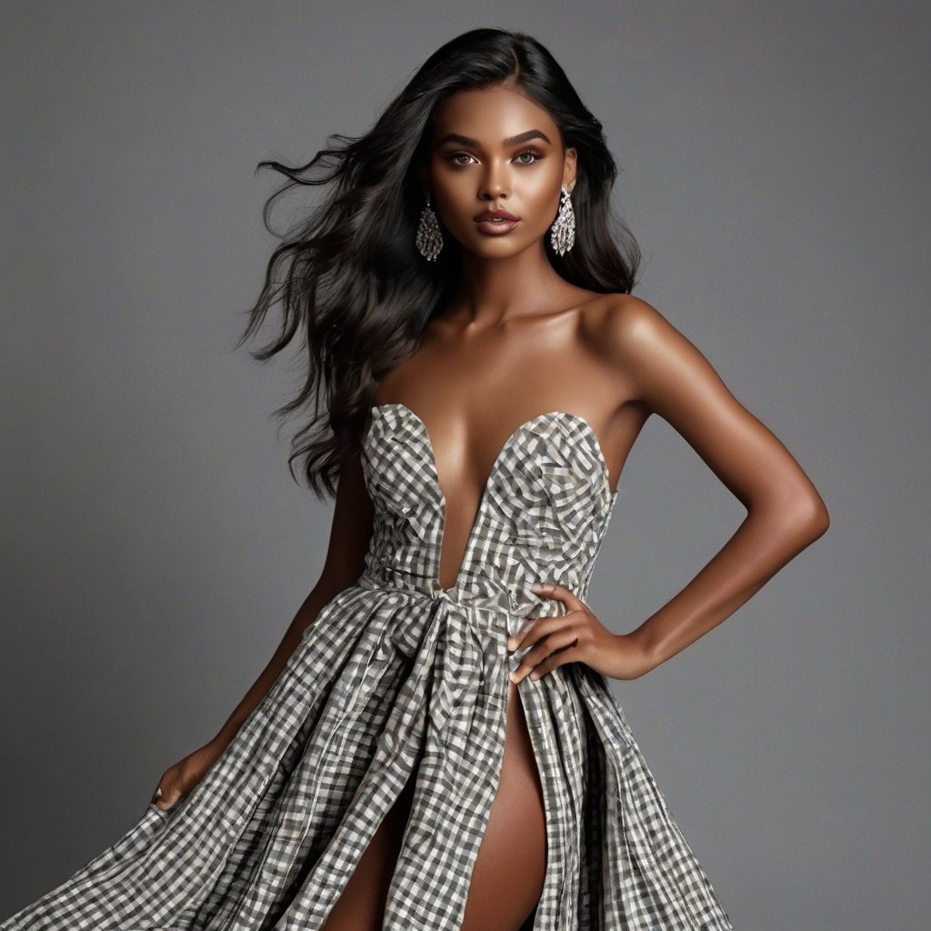 Check out this breathtaking model who looks every bit a gorgeous actress in her stunning fashion dress. 💃✨ See how she brings elegance and glamour to life! #HowToRuinLove #secretstory #fashiongram #METGALA2024