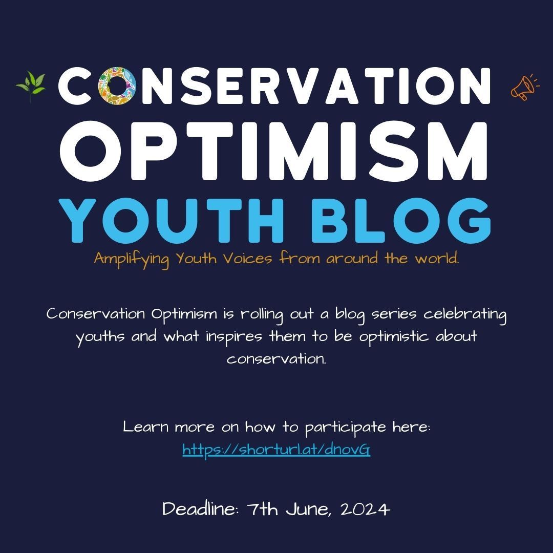Are you a youthful person passionate about preserving our planet's biodiversity?

Share with us your insights on youth engagement & conservation efforts and we'll be happy to amplify them to a worldwide audience.

Share your responses here: buff.ly/3yJbQJ1