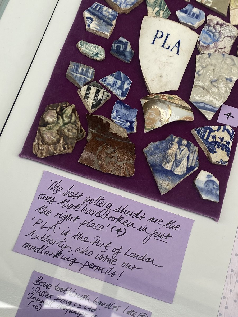 Wonderful evening last night listening to <a href="/octaviabright_/">octavia bright</a> talk about This Ragged Grace! Also spotted in the Southwark Cathedral: these great mudlarking treasures