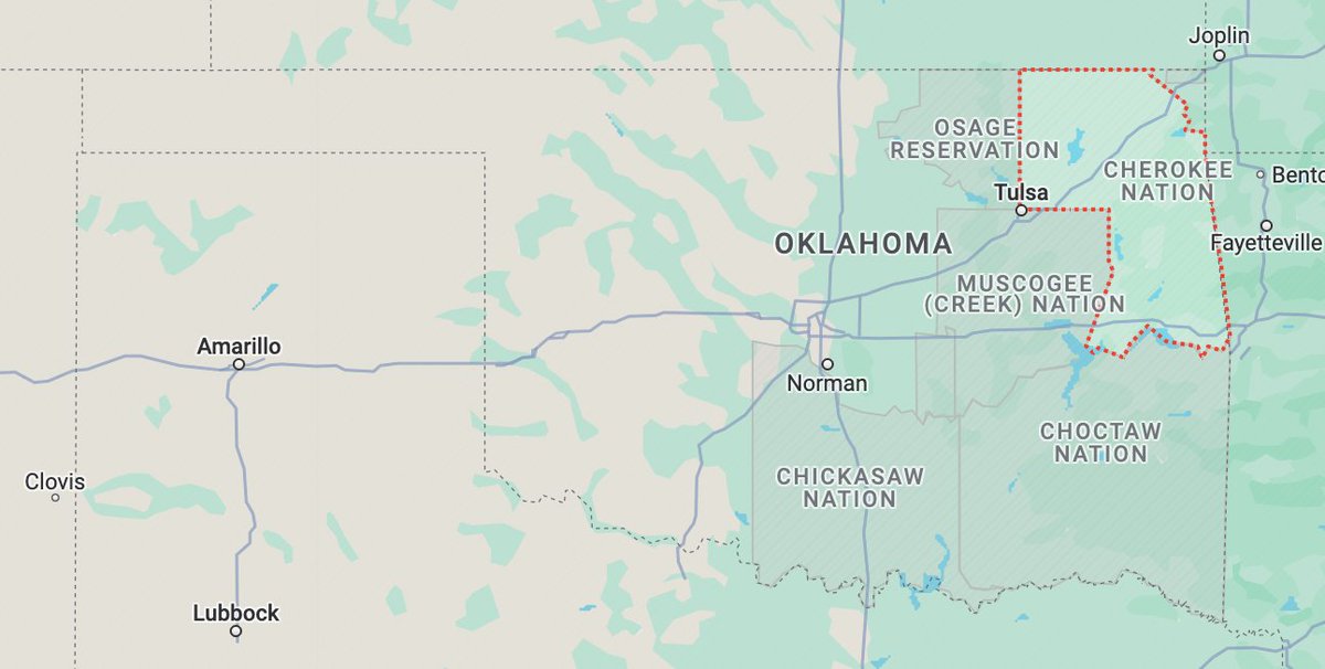 #NEW: Chief Chuck Hoskin Jr. has signed the Cherokee Nation's new legislative council district map into law. The new map will be in effect for the 2025 midterm council elections. tinyurl.com/ye2x5tex