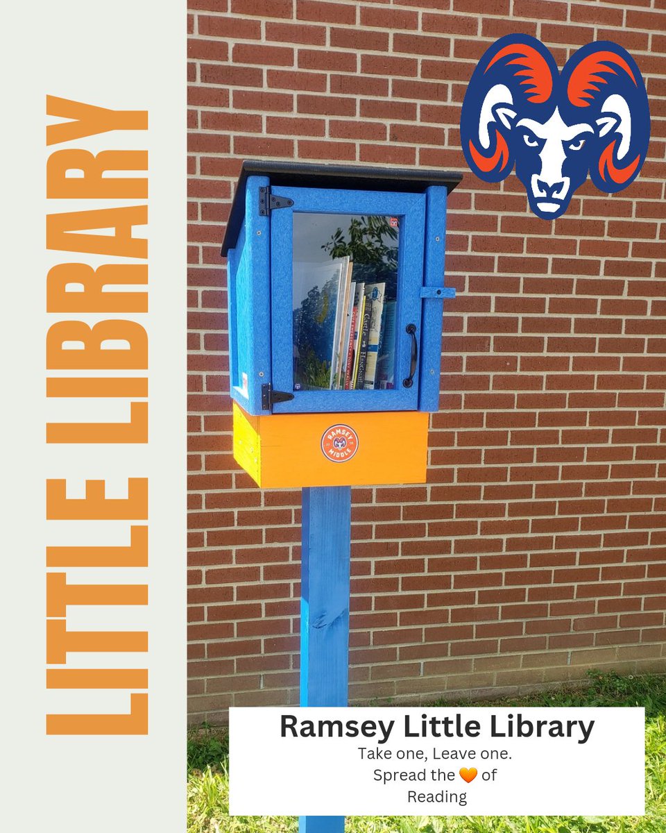 🧡💙It's Finally Up and Ready for Circulations 🧡💙 <a href="/RamseyMS_JCPS/">Ramsey Middle School</a>