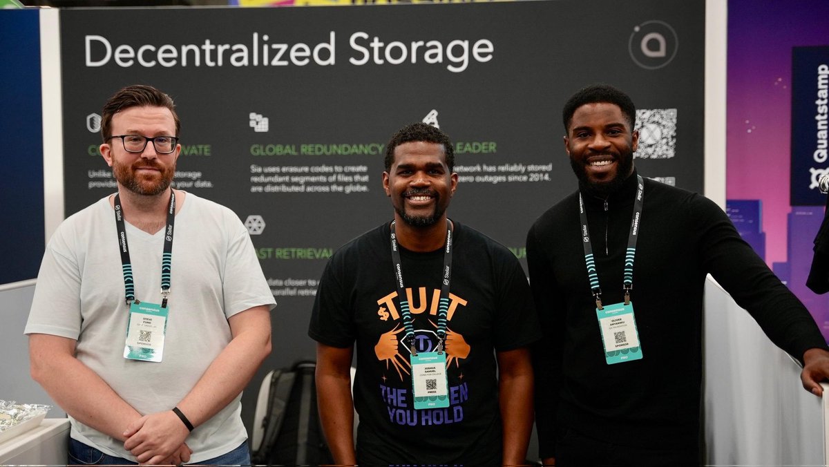 TUITOfficial's tweet photo. Thanks for the pic!! @siafoundation 

#tuit #consensus2024 https://t.co/cHnqaERLgv