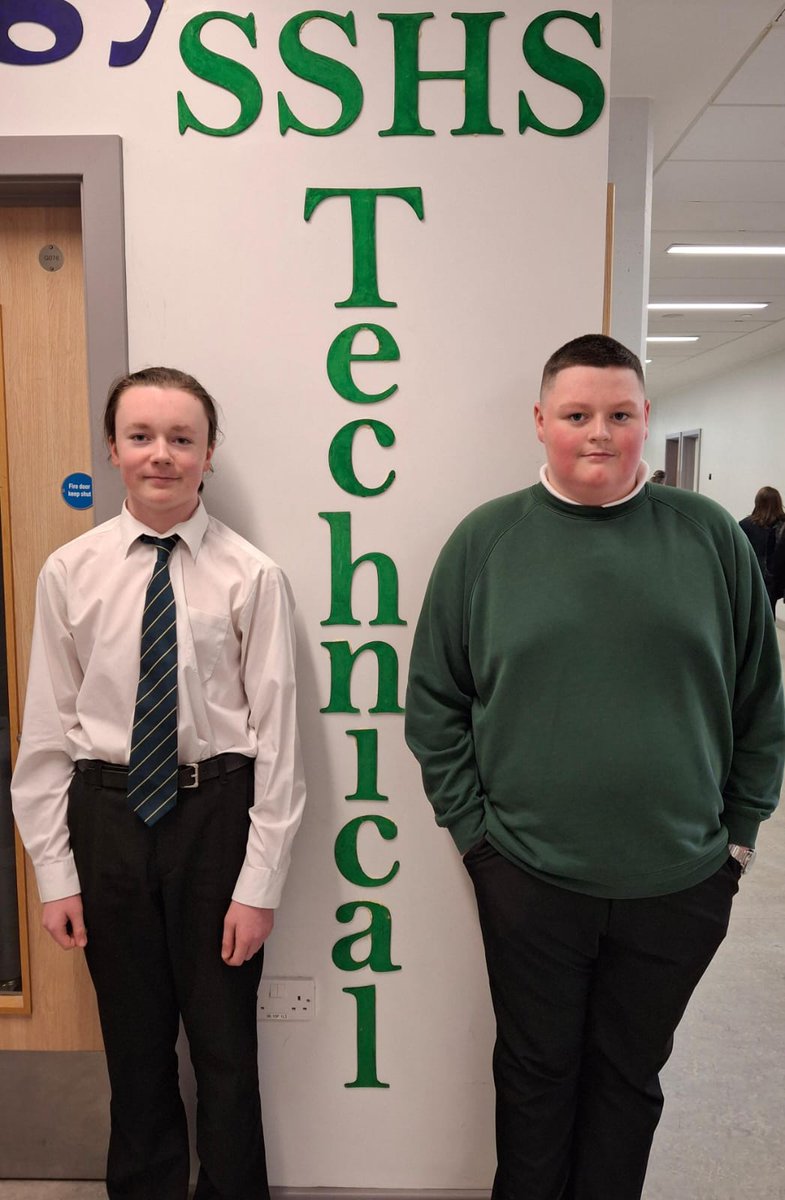Huge congratulations to Charlie in S3, who has made it to the national finals of the TeenTech Awards in London in June. Charlie entered with the project he completed in his Design and Manufacture lessons. He has recruited Killian to help him develop it further for the finals.