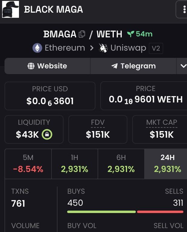 BLACK MAGA tweet media