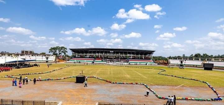 The newly constructed Ksh 650 million Masinde Muliro stadium, Kanduyi, Bungoma County, is ready to host Madaraka Celebrations tomorrow.