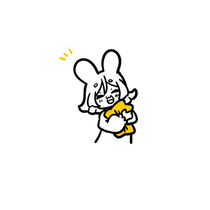 「rabbit ears smile」 illustration images(Latest)