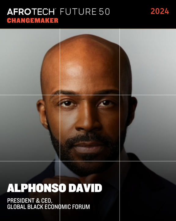 AlphonsoDavid's tweet image. I'm honored to be featured in the @AfroTech: Future 50 alongside a lineup of inspiring investors, future makers, corporate catalysts, changemakers, and visionary founders committed to driving innovation and impact.  #AfroTechFuture50 #AfroTech