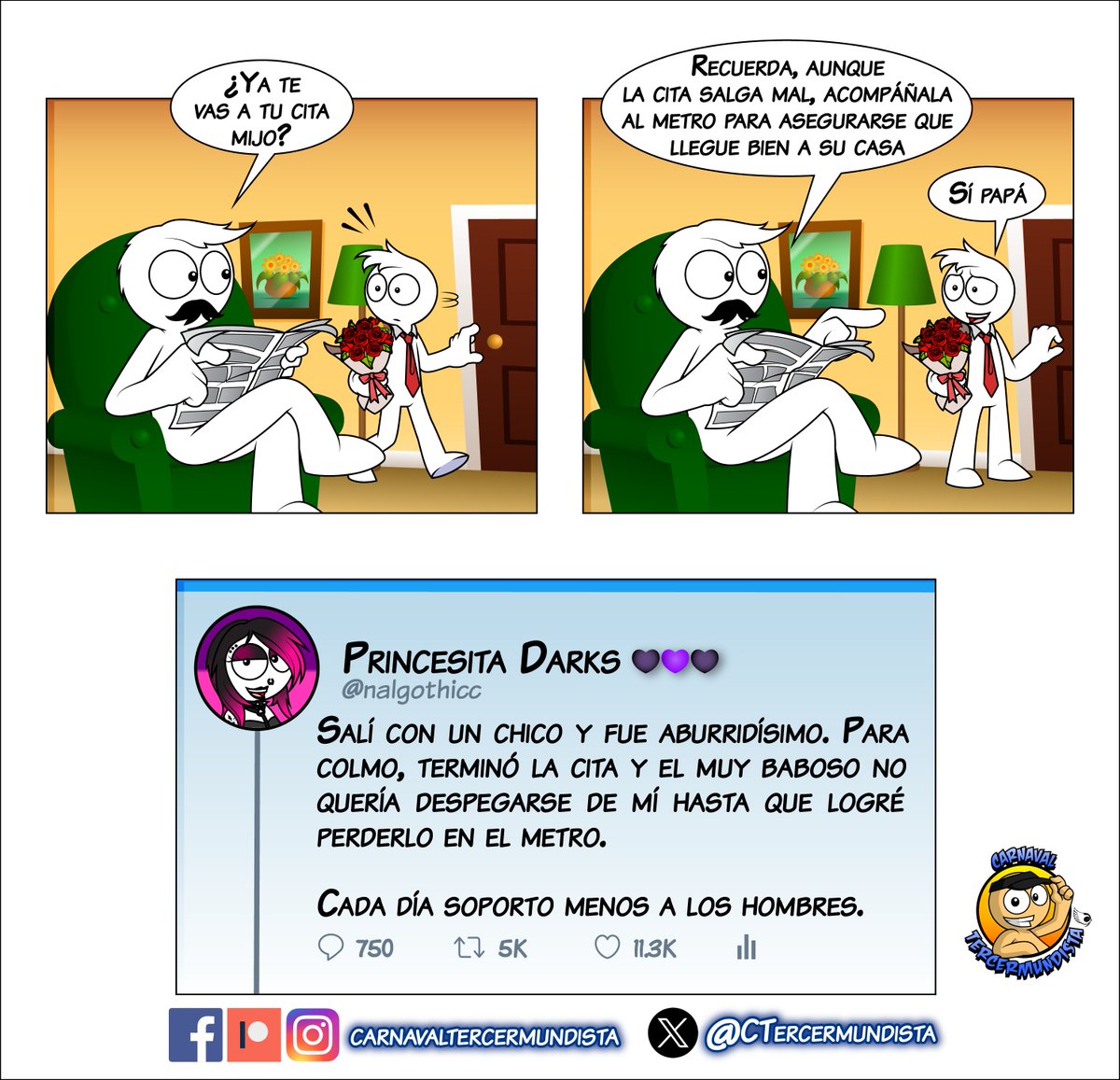 CTercermundista's tweet photo. La caballerosidad no murió, ellas la mataron https://t.co/FZdl9aO5tm