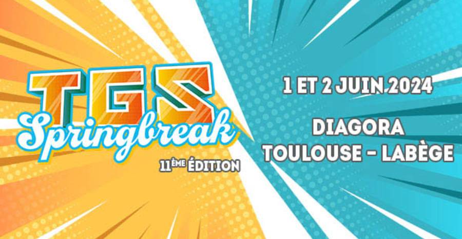 Tout ce week-end vous pourrez me retrouver au <a href="/TGSevenements/">🌟TGS Événements - Les salons POP CULTURE 🌟</a> SpringBreak  🌟

Hâte de vous rencontrer à nouveau sous le soleil de Toulouse 🌤

🗒 Dedicaces, photos, conférences et plus ! #TGSSpringBreak #TGS