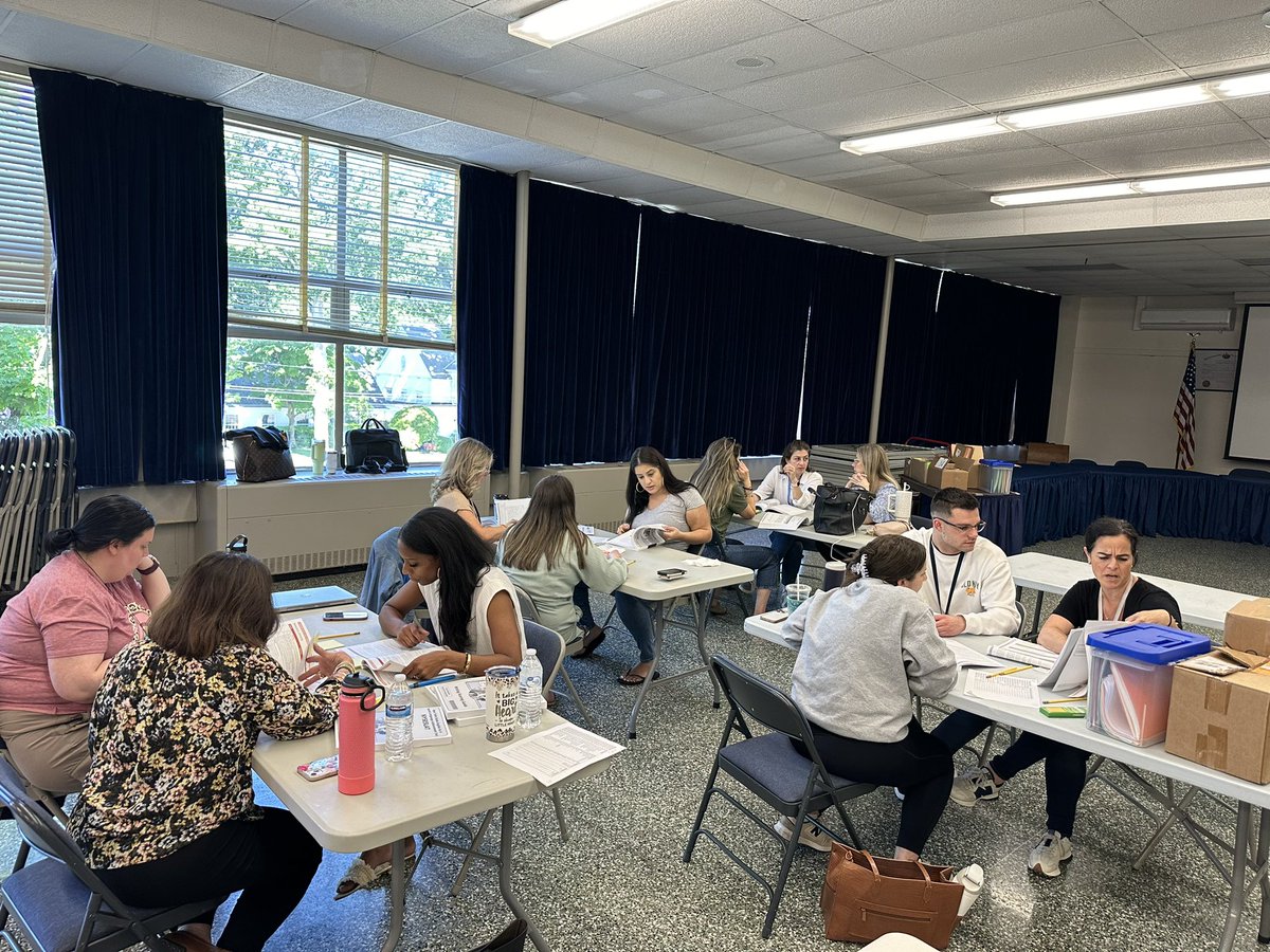 And that’s a wrap! Congratulations to all our #ELLs on successfully completing the #NYSESLAT and a big Thank you to the best ENL department a person could ever work with for all their hard work scoring the exam!