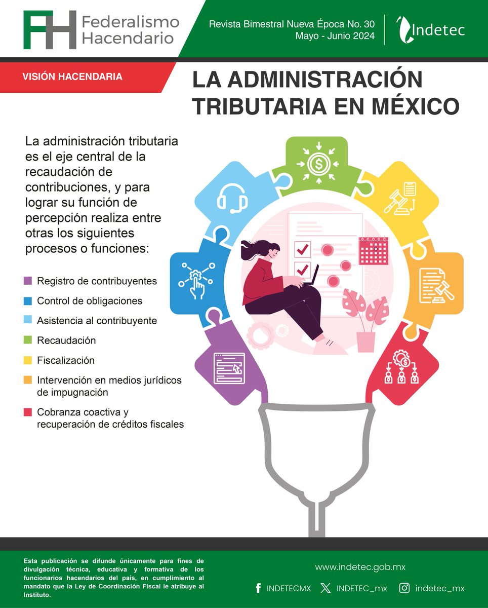 INDETEC_mx's tweet photo. La recaudación de contribuciones no es la única tarea de la administración tributaria, encuentra más información sobre estas funciones en nuestro país aquí:
https://t.co/ypUcLHIqla
#administracióntributaria #gastopúblico #revistaFH #indetecfh https://t.co/RTmaVs05PM