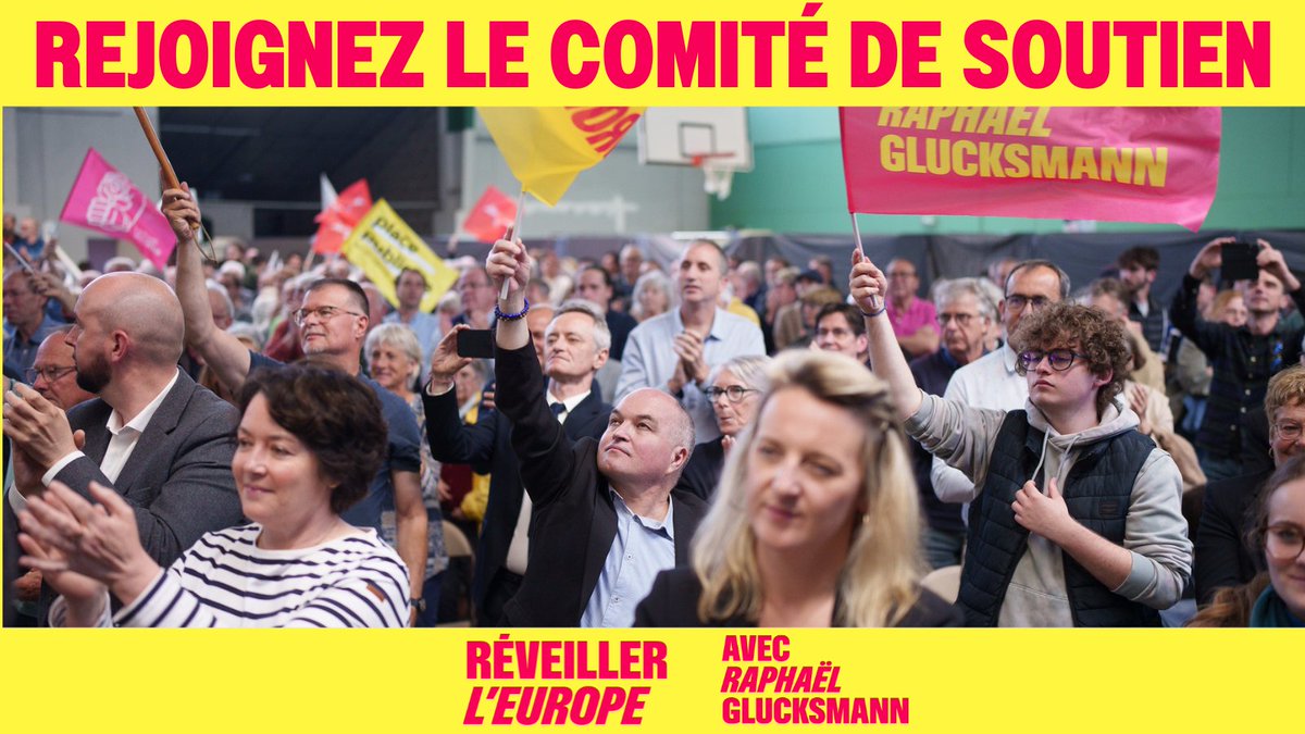 ⏰J-9 avant le #9juin 
Découvrez et rejoignez le comité de soutien du #Morbihan à la liste menée par <a href="/rglucks1/">Raphael Glucksmann</a> et retrouvons-nous dimanche pour le dernier meeting régional à #Cleguerec pour #RéveillerLEurope
ps56.bzh/comite-soutien…