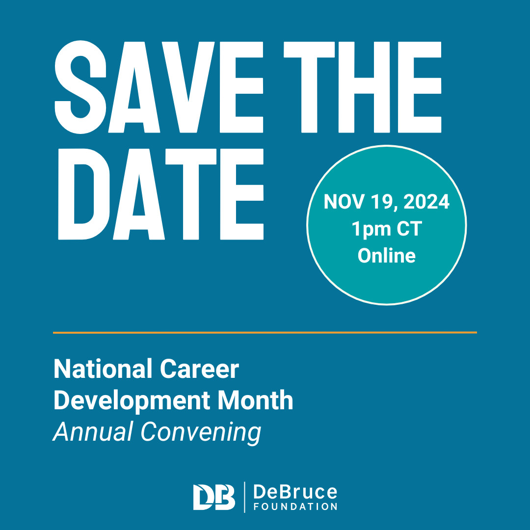 It’s never too early to prepare for the best time of the year!  During National #CareerDevelopmentMonth, we’ll be releasing our latest career research and new career-building resources. Save the date for November 19th at 1pm CT!   #ExpandingPathways #EmploymentEmpowerment