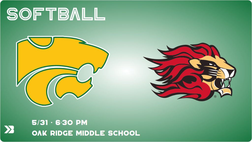 Softball (Freshman/Sophomore) Game Day! - Check out the event preview for the The Cedar Rapids Kennedy Cougars vs the Linn-Mar Lions. It starts at 6:30 PM and is at Oak Ridge Middle School High School Baseball/Softball/Tennis/XC Complex. gobound.com/ia/ighsau/soft…