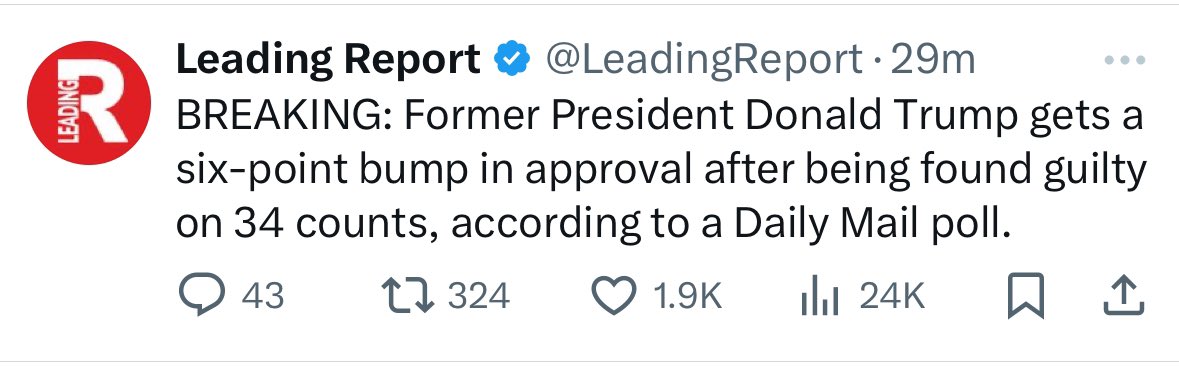 Trumps approval rating is up 6 points The democrats are literally handing him the election
