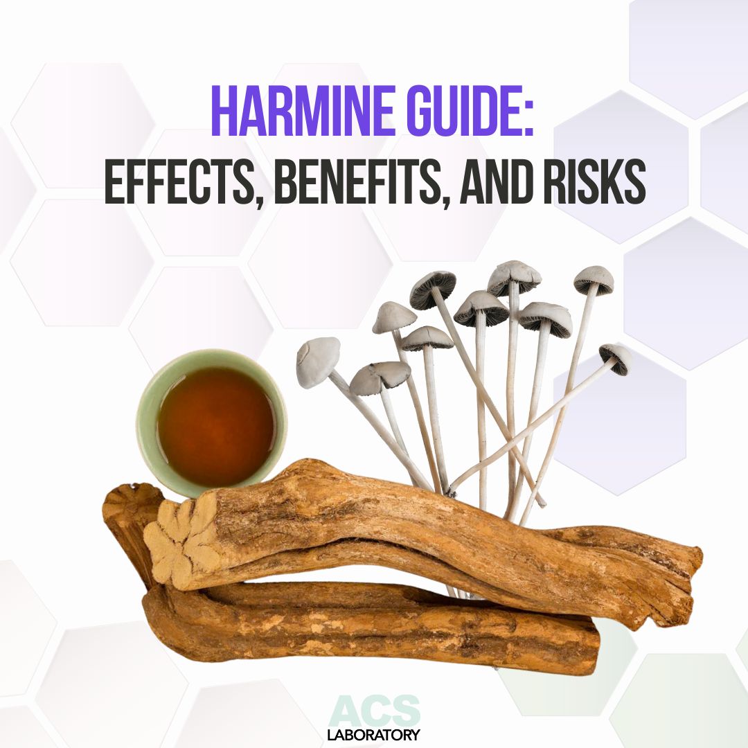Harmine, a potent harmala alkaloid with transformative effects on the brain and mood. Found in various natural sources.

Read more: l8r.it/lWDB

 #HarmineResearch #Harmine #ACS #ACSLaboratory #thirdpartylab