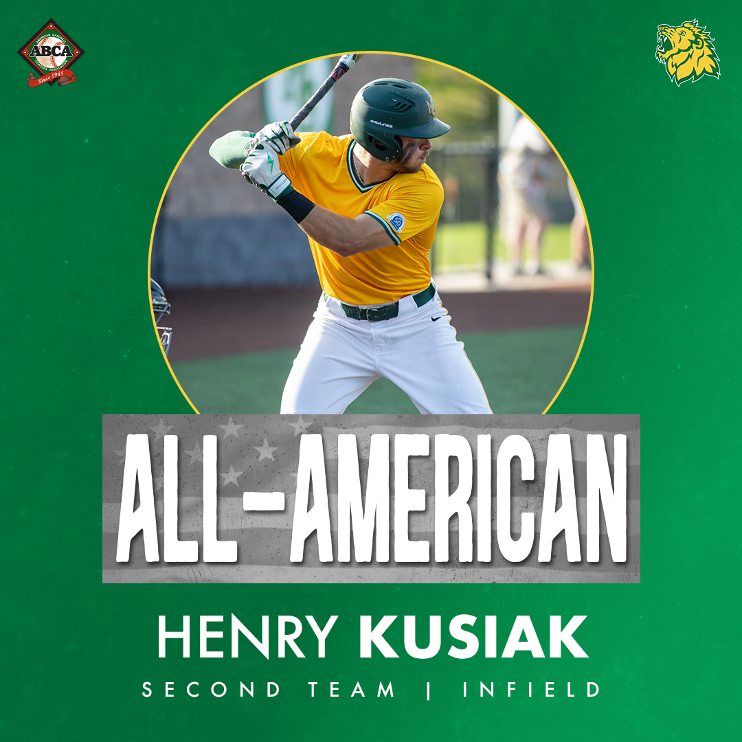 Congratulations to our ABCA All-Americans, Cole Gayman and Henry Kusiak!

Gayman was named a first team starting pitcher, Kusiak named a second team infielder 🦁