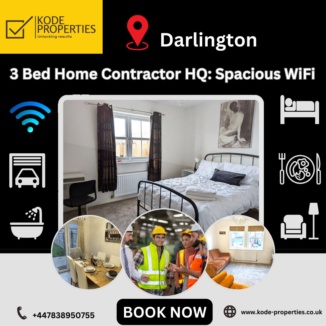 Temporary short and mid-term Accommodation in Darlington and Newcastle-Upon-Tyne #londonaccommodation #contractoraccommodation #familyfriendlyaccommodation #shortstayaccommodation #uniqueaccommodation #familyaccommodation #boutiqueaccommodation #groupaccommodation