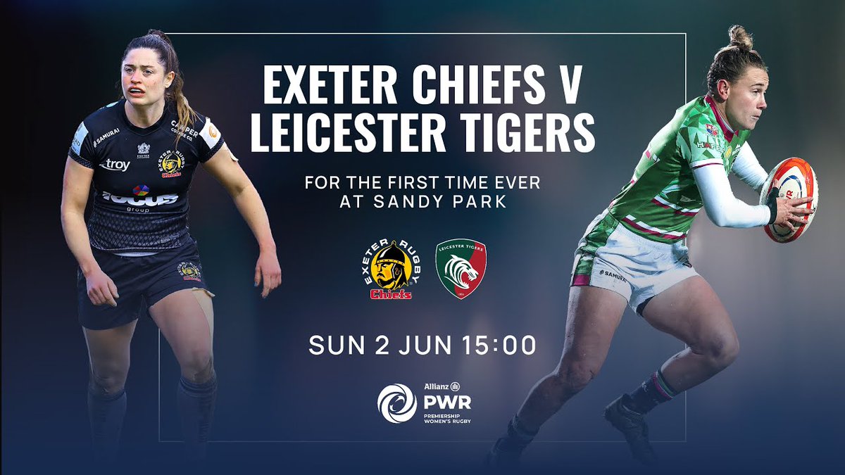 Exeter Chiefs Vs Leicester Tigers - PWR dlvr.it/T7fzQ4