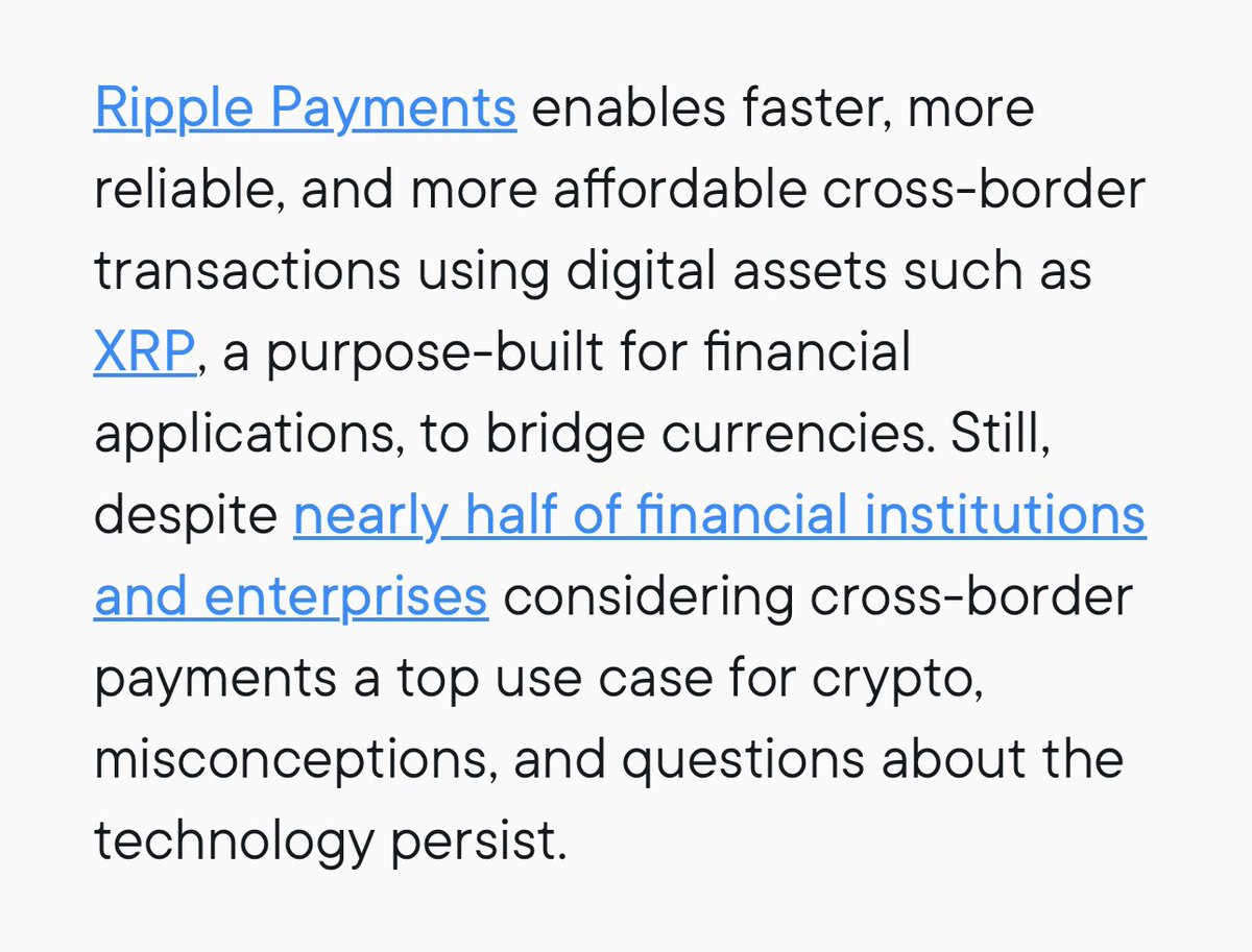 ChadSteingraber's tweet photo. When Ripple Payments is called, #XRP is used.

The term is synonymous.✅💯 https://t.co/4uDR5cEdp3