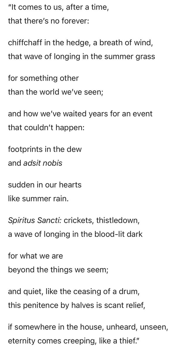 Sad to hear of the death of the poet and scholar John Burnside. Here is his ‘Officium’. Rest in peace. <a href="/RSLiterature/">Royal Society of Literature</a> <a href="/PoetrySociety/">The Poetry Society</a> <a href="/ByLeavesWeLive/">Scottish Poetry Library</a>