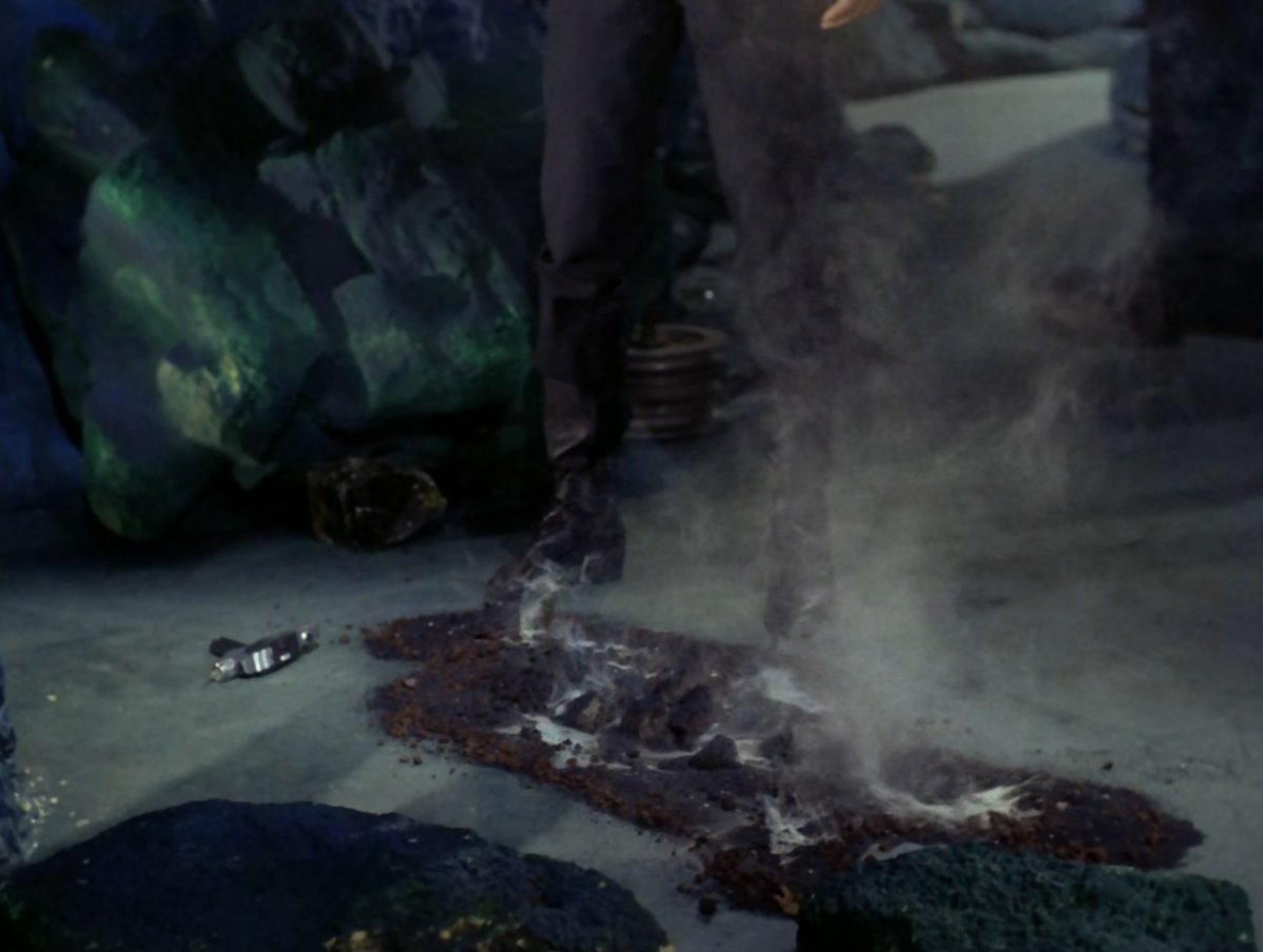 JoeSiegler's tweet photo. #StarTrekMarathon Star Trek Ep 25 - The Devil in the Dark - 9 Mar 1967 1/2 #NoKillI

Another great ep. Kirk & crew investigate a mining planet who is having their workers killed off by an unknown creature. The drama here is excellent. The interactions with the creature are great,