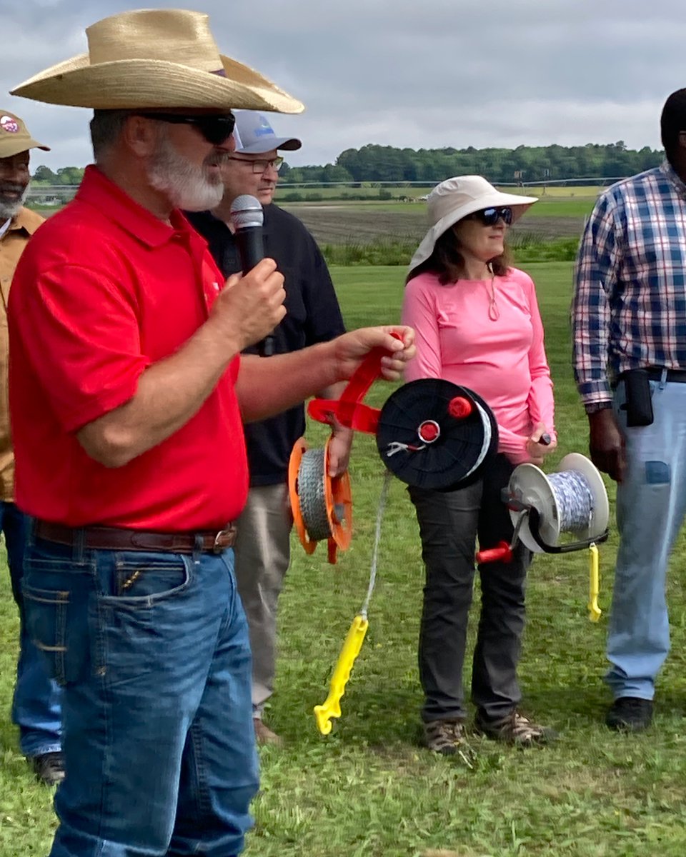 The Tidewater Research Station outside Plymouth recently hosted the Northeast N.C. Livestock Field Day. Dr. Matt Poore and Johnny Rogers from NC State University and the Amazing Grazing Program were the main speakers. Learn more on our Facebook page! #NCAgriculture