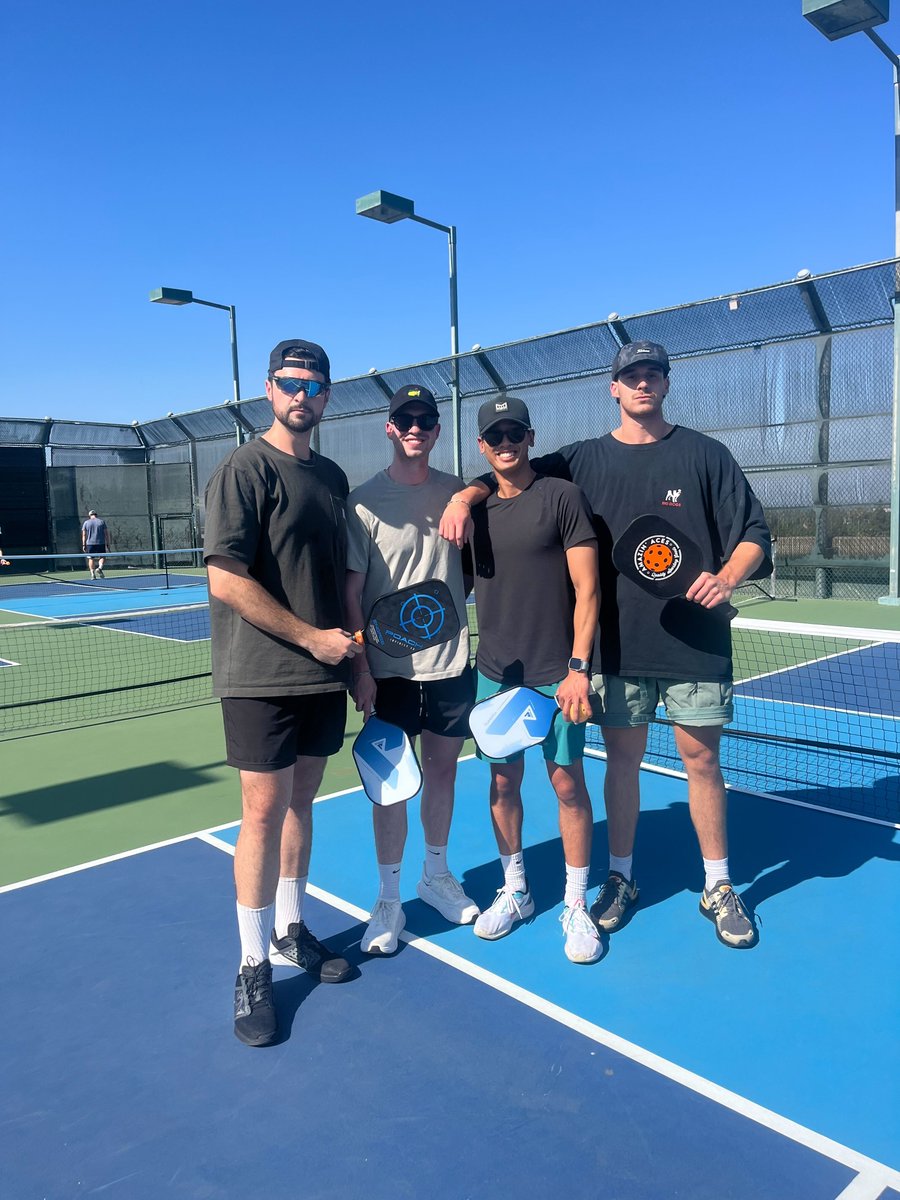 TicketManager's tweet photo. 🏓Team #TicketManager Hit the Courts🏓
For our end-of-month happy hour, TicketManager's LA, AZ and NY offices went out to the Pickleball courts for some friendly competition!
#SportsBusiness x #SportsTech https://t.co/39hVE7FDiT