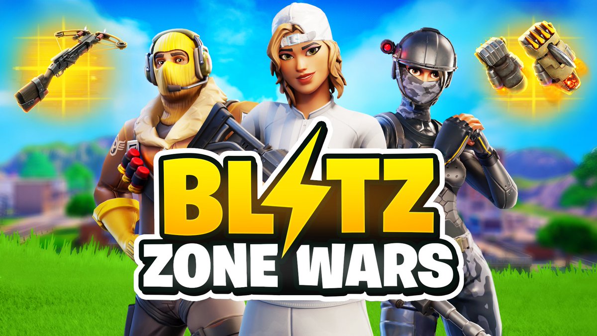 I have been releasing a ton of comp based maps. If you are apart of the casual player base... I just launched BLITZ ZONE WARS! It's my most polished map that I have released yet. 16 player zone wars! 

Code: 8109-9999-3886