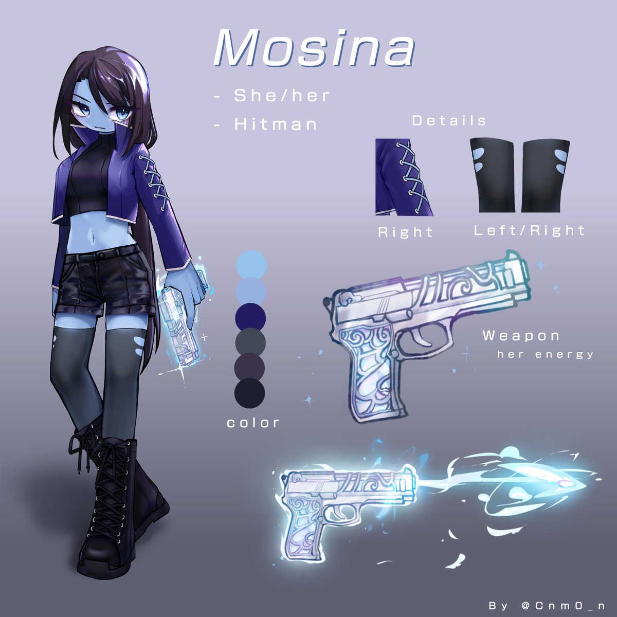 Mosina's character - sheet 
#Stickman 
#stickmanoc