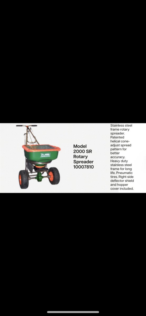 Eamonn Maguire (@eammagu) on Twitter photo Now taking orders for the Anderson’s 2000 Sr rotary spreader
THE ORIGINAL AND BEST
Tel:00353 879133915
eamonn@greentechsportsturf.ie
youtube.com/watch?v=3jFCTV… Now taking orders for the Anderson’s 2000 Sr rotary spreader
THE ORIGINAL AND BEST
Tel:00353 879133915
eamonn@greentechsportsturf.ie
youtube.com/watch?v=3jFCTV…